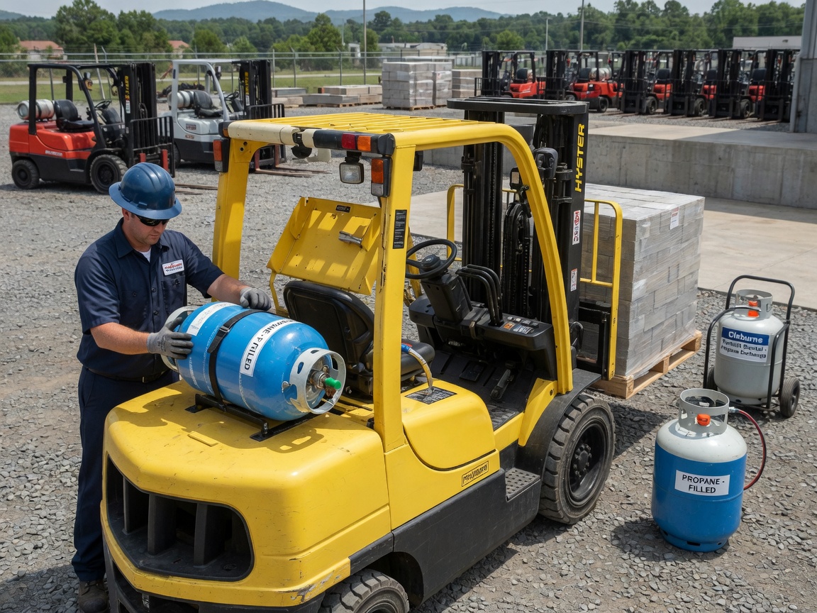 Propane Forklift Rental services