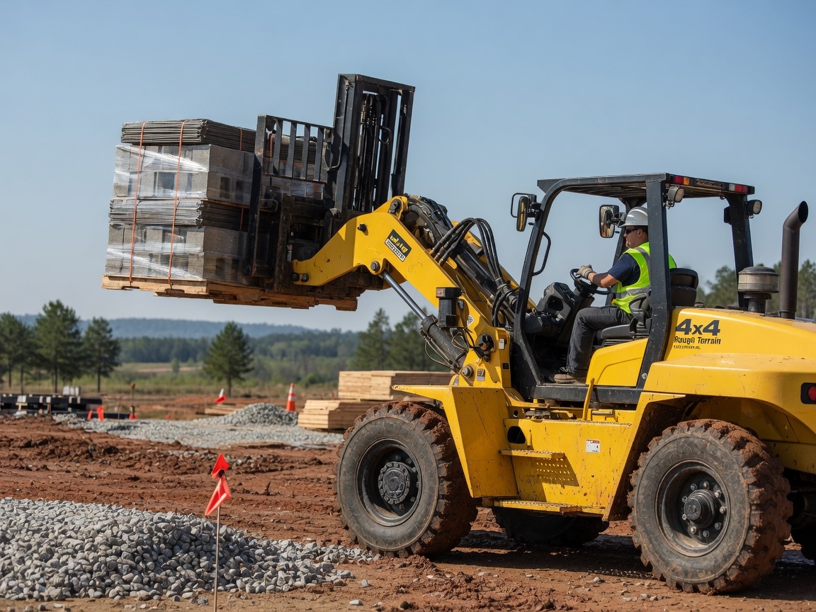 Rough Terrain Forklift Rental services