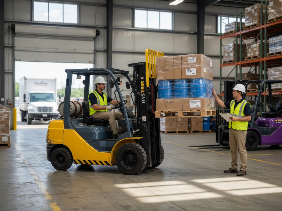 Warehouse Forklift Rental services